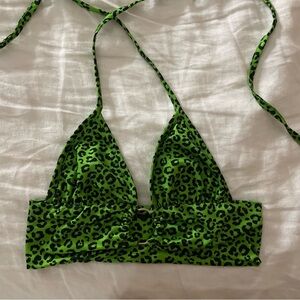GREEN CHEETAH RING TOP